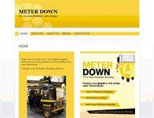 Tablet Screenshot of meterdown.co.in